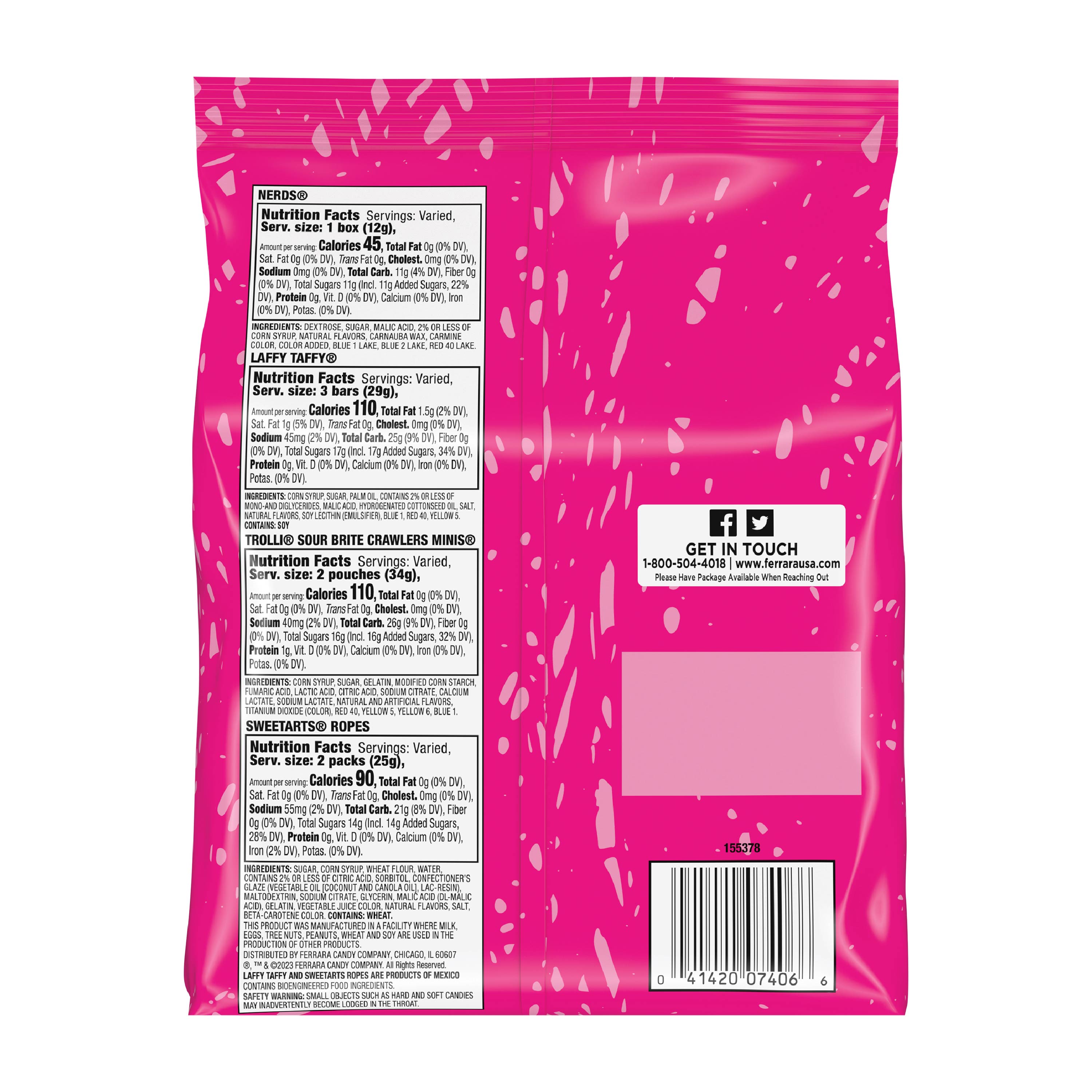 Valentine's Day "Be Mine" Friendship Exchange Fruity Candy Mix, 45 Count - image 2 of 9
