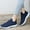 Blue, variant on XIAQUJ Women's Shoes Fashion All-match Lightweight Breathable Casual Sports Shoes Women's Fashion Sneakers Beige 7.5(38)