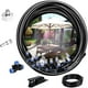thumbnail image 1 of RV Sistema de nebulización, sistema de riego de 10 m, sistema de nebulización para exteriores, sistema de refrigeración ideal para cenador, jardín, patio, 12 boquillas (negro), 1 of 5