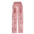 thumbnail image 5 of HAiming Women Velvet Wide Leg Pants Trendy Velour High Elastic Waisted Palazzo Pants Plus Size Loose Lounge Trousers, 5 of 6
