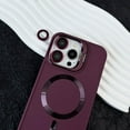 thumbnail image 4 of Invisible Lens Holder Magnetic Phone Case For IPhone 15 14 13 12 11 Pro Max Luxury Solid Color Cover For IPhone 13 14 15 PorMax LXY, 4 of 7