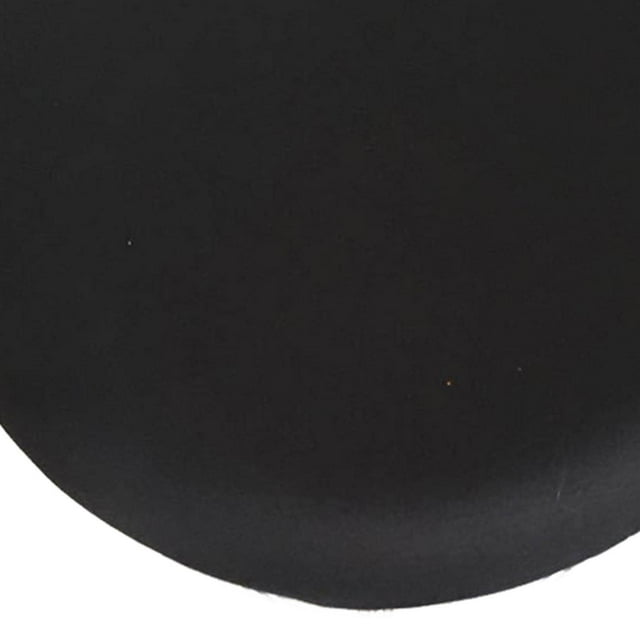 Coussin de Tabouret de Bar Rond Durable Doux rectangle Tabouret de Bar Lavable pour Chaise 12-18 Pouces Noir
