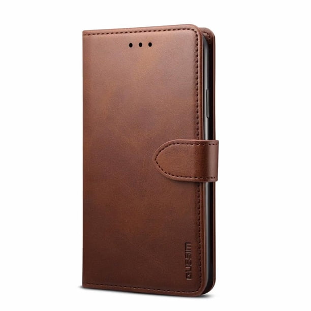 Funda de cuero magnética con tapa para iphone, carcasa de lujo para iphone 14, 13, 12, 11, 11 Pro Max, X, Xr, Xs Max, 8, 7, 6Plus, SE, 2020