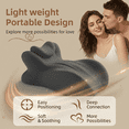 thumbnail image 2 of Memory Foam Intimacy Pillow, 27 Degree Ergonomic Incline Pillow for Multi-Position Support, Prone Reading and Leg Elevation, 2 of 8