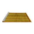 thumbnail image 2 of Ahgly Company Machine Washable Indoor Rectangle Abstract Yellow Modern Area Rugs, 2' x 3', 2 of 4