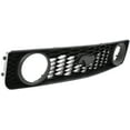 thumbnail image 4 of For 05-09 Mustang GT 4.6L Front Face Bar Grille Assembly Textured Black Plastic, 4 of 5