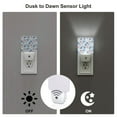 thumbnail image 2 of KLL Cute Chameleons On Blue for Night Lights,Auto Sensor Night Lamp Plug in Night Light with Dusk-to-Dawn Light Sensor LED Nightlightfor Adults & Kids Room/Bedroom/Hallway, 2 of 7