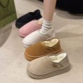 thumbnail image 4 of Zapatos cálidos de algodón con forro peludo Pallene para mujer, zapatos de plataforma de felpa antideslizantes a la moda para exteriores de invierno, cómodas zapatillas de algodón para el hogar, 4 of 4