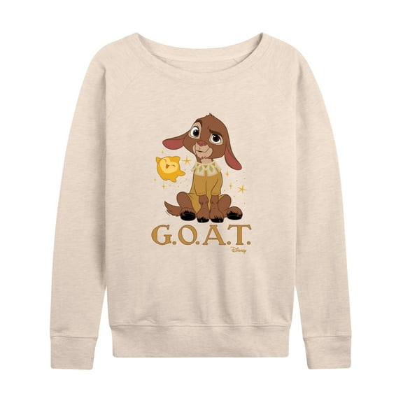Disney Wish - Valentino The GOAT - Women's Lightweight French Terry Long Sleeve Shirt