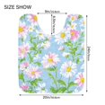 thumbnail image 5 of Yayeee Bath Rug for Bathroom Floor Non Slip Rectangle Fluffy Soft Absorbent Mat, 16"x24", Blue Floral, 5 of 7