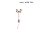 thumbnail image 4 of Luces de diseño Advancent para jardín al aire libre Mini poste de luz en miniatura Bronce blanco cálido, 4 of 6