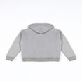 thumbnail image 4 of Forever 21 Drawstring Fleece Hoodie, Color- Heather Grey, Size- S, 4 of 5
