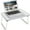 White, variant on Lap Desks Laptop Tray for Bed or Couch, Breakfast Serving Tray with Folding Legs,Portable & Lightweight Mini Table, Laptop Stand for Working, Reading and Writing