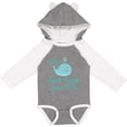 thumbnail image 3 of Inktastic My Aunt and Uncle Love Me Whale Boys or Girls Long Sleeve Baby Bodysuit, 3 of 5