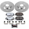 thumbnail image 3 of PowerStop Front Z36 Truck & Tow Carbon-Fiber Ceramic Brake Pad and Drilled and Slotted Rotor Kit Fits: BUICK CHEVROLET GMC Select Models K7400-36, 3 of 9