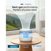 Dreo Humidifier for Bedroom, 4L Cool Mist Top-Fill Ultrasonic Humidifiers, Essential Oil Diffuser and Nightlight, 32H Runtime, 28dB Quiet Vaporizer Humidifier for Home, Baby Room, Touch Control