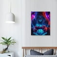 thumbnail image 3 of Nawypu Framed Game Room Decorative Wall Art Video Game Theme Canvas Neon Poster Print Picture Children Youth Art Game Player Print Boys Decorative Game Room Boys Bedroom Residence, 3 of 4
