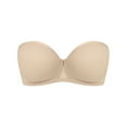 thumbnail image 6 of Freya Tailored Strapless Molded Underwire Bra (401109),30FF,Natural Beige, 6 of 8