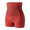 #A003 Red, variant on NEW Thermogenic Fat Burning Sculpting Shorts, Thermal Yoga Pants, Seamless Firming Shaping Shorts with Tummy Flatten & Hip Lifting,Women Fatty Pack Thermal Shaping Shorts Size M
