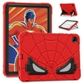 thumbnail image 2 of Étui Robuste Super Héros Enfants Sécuritaire en Silicone TPU PC Armure Rigide pour Samsung Tab A9 A8 Plus Tablette Support Antichute Antichoc Orange Noir Tab A9 8.7 2023, 2 of 6