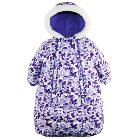 Purple Winter Coat - Pink Platinum Baby Girls Snowsuit Floral Camo Winter Puffer Hooded Jacket
