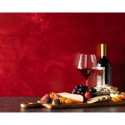 V-FLAT WORLD Duo Board - 30x40 Double Sided Surface Board, Cobalt Blueberry/Cranberry Crimson