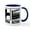 White/Navy Inside, variant on CafePress - Lights, Camera, Action Mug - 11 oz Ceramic Mug - Novelty Coffee Tea Cup