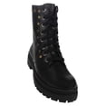 thumbnail image 1 of BOTA CASUAL GIUSTO MUJER NEGRO PIEL 1761 Leon 1761p, 1 of 4