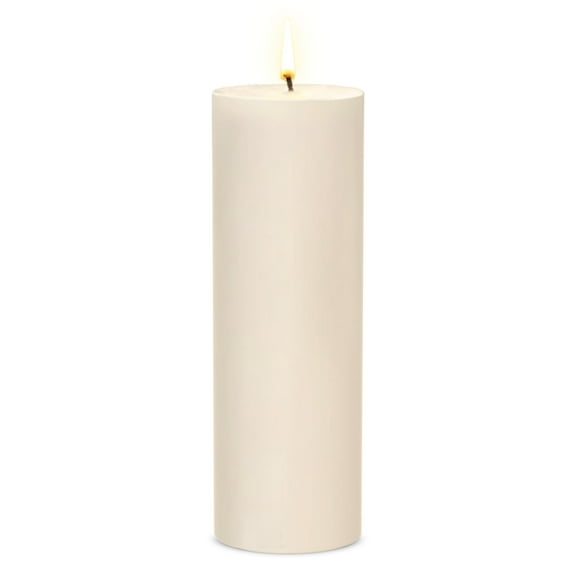 Ivory Pillar Candles