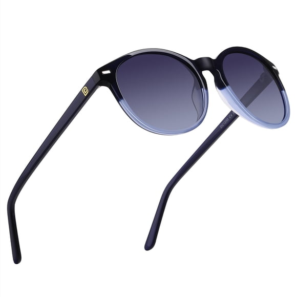 Gafas de sol DUCO retro redondas polarizadas UV400 para mujeres DC1230