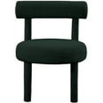 thumbnail image 4 of Pemberly Row Modern / Contemporary Green Boucle Fabric Accent Chair, 4 of 7