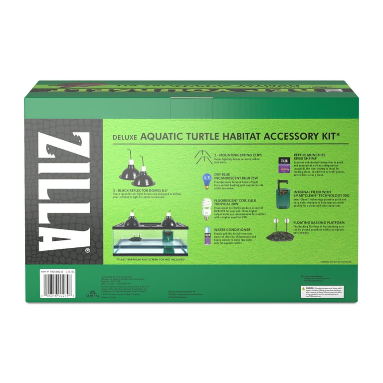 ラピジェル セット Zilla Aquatic Turtle Accessory Kit - Walmart.com