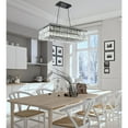 thumbnail image 2 of Maxime 28 inch black chandelier, 2 of 8