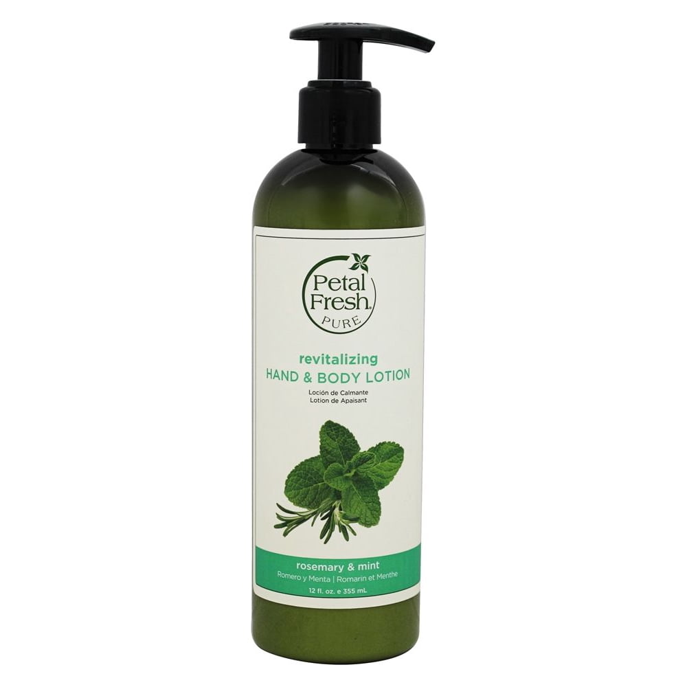 Petal Fresh Hand & Body Lotion Revitalizing Rosemary & Mint 12 fl