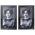 thumbnail image 1 of Marco de fotos de cara fantasma de personas en 3D, expresión de terror de Halloween, retrato en movimiento, marco de fotos, castillo, accesorios de decoración de Casa Encantada, 1 of 4