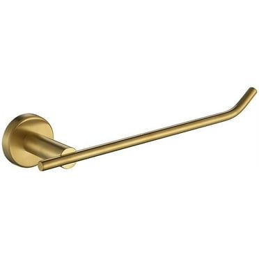 Toocust 8-Piece Gold Bathroom Accessory Set, Antique Brushed Brass, Dual Towel Bars and Bath ...