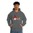 thumbnail image 4 of Love Gnome Hoodie | Valentine's Day | Unisex Heavy Blend Hooded Sweatshirt, 4 of 9