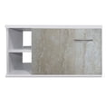 thumbnail image 3 of Gabinete Baño Flotante Minimalista Puerta tipo Piedra Elegante 60x33, 3 of 6