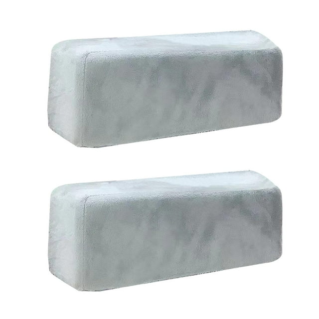 GUOOL 2x Anti Slip Upgrade Memory Foam Washable for Swivel Chair Gaming Chair Gray