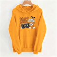thumbnail image 3 of Molidfa Womens Scary Movies Hoodie Retro Graphic Oversized Halloween Pullover Top, 3 of 3