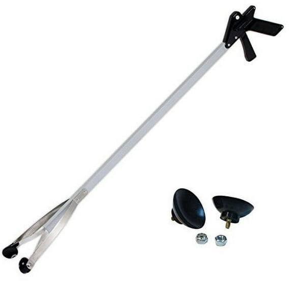 bundle - 2 items: 40" ez reacher w/ 2 replacement rubber gripper cups
