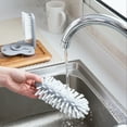 thumbnail image 3 of Household Glass Brush, Glass Washer, Kitchen Cleaning Tool Flexible Bristles For Wine Glasses Sports Bottles, 3 of 8