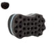 thumbnail image 4 of Esponja Cepillo Para El Cabello Negro Estilo De Doble Cara Multifuncional Rizador De Pelo Giro Esponja Rizador Para Mujer Hombre Hogar 2 Uds Speravity CE002112-00, 4 of 6