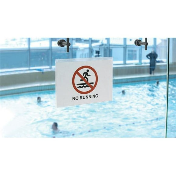 Tarifold P20061 9 x 12 in. Water-Resistant Repositionable Pocket, Clear - Pack of 10