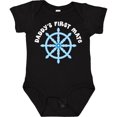 thumbnail image 3 of Inktastic Daddy's First Mate Sailing Nautical Boys Baby Bodysuit, 3 of 5