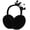 Black, variant on Lovely Panda Theme Plush EarMuffs For Women Ear Warmer Headband For Winter Christmas New Year Gifts