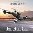 thumbnail image 6 of GPS Drone with 4K UHD Camera for Adults Beginner, Drone with Esc Camera Brushless Motor Remote Control Obstacle Avoidance and Cool Lights 2.4G Rc Quadcopter Altitude Hold, Black, One Size, 6 of 9