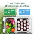 thumbnail image 4 of Alpicool Car Refrigerator, 34 qt Portable Refrigerator with Dual Zone 12v Freezer and Fridge,Fast cooling -4℉~68℉ for RV, Travel, Truck,Outdoor, Home,Camper, 4 of 9