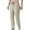 Khaki, variant on Zylanna Men's Casual Pants, with Pockets Drawstring Waist Stretchable Baggy Comfortable Joggers for Winter Sports Beige