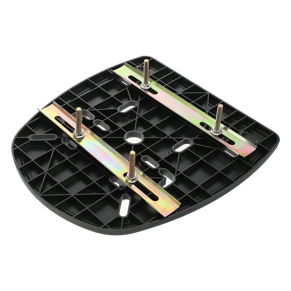 MLINS  Trunk Base Motorcycle Rear Luggage Rack Scooter Slider Bracket Black